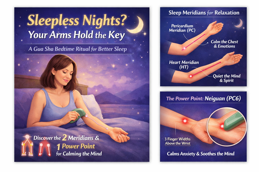 Sleepless Nights? Your Arms Hold the Key — A Gua Sha Bedtime Ritual for Better Sleep Miss Maya Shop