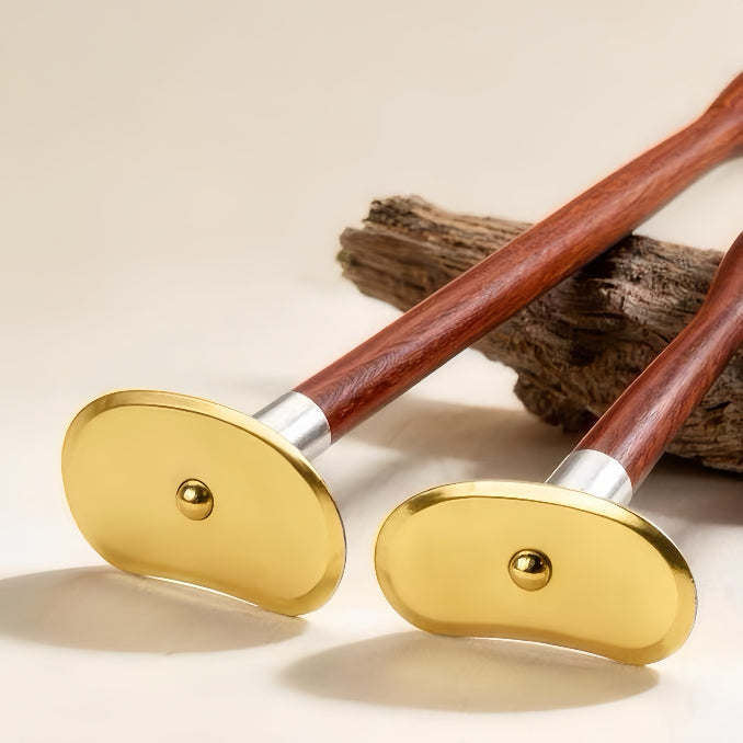 The Brass Wand
Handle Brass Gua Sha for Full-Body Relief Miss Maya Shop