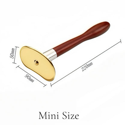 The WandHandle Brass Gua Sha for Full-Body Relief -Mini Size Miss Maya Shop